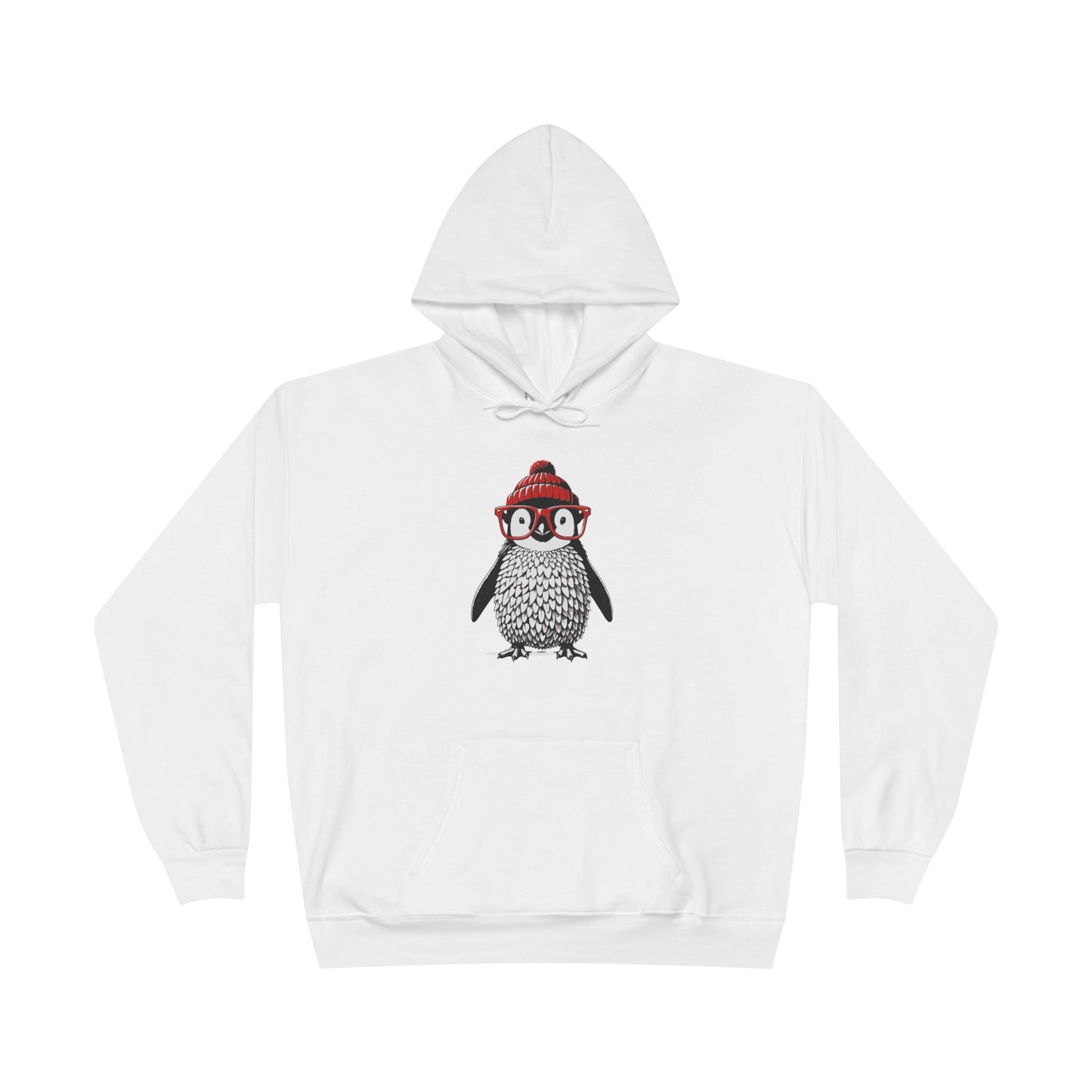 Chilly Penguin Unisex EcoSmart® Pullover Hoodie Sweatshirt