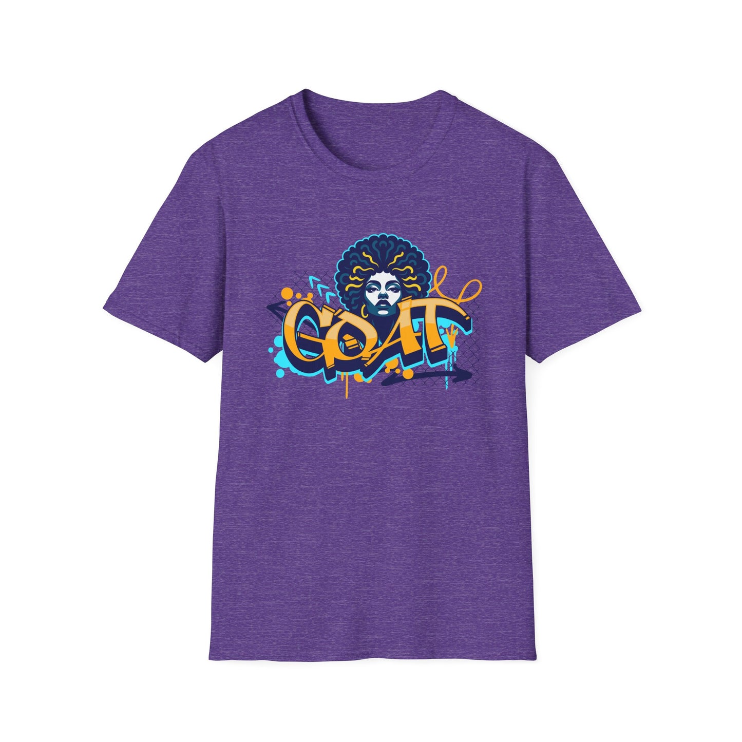 GOAT Graphic Unisex Softstyle T-Shirt - Perfect for Music Lovers and Urban Fashion