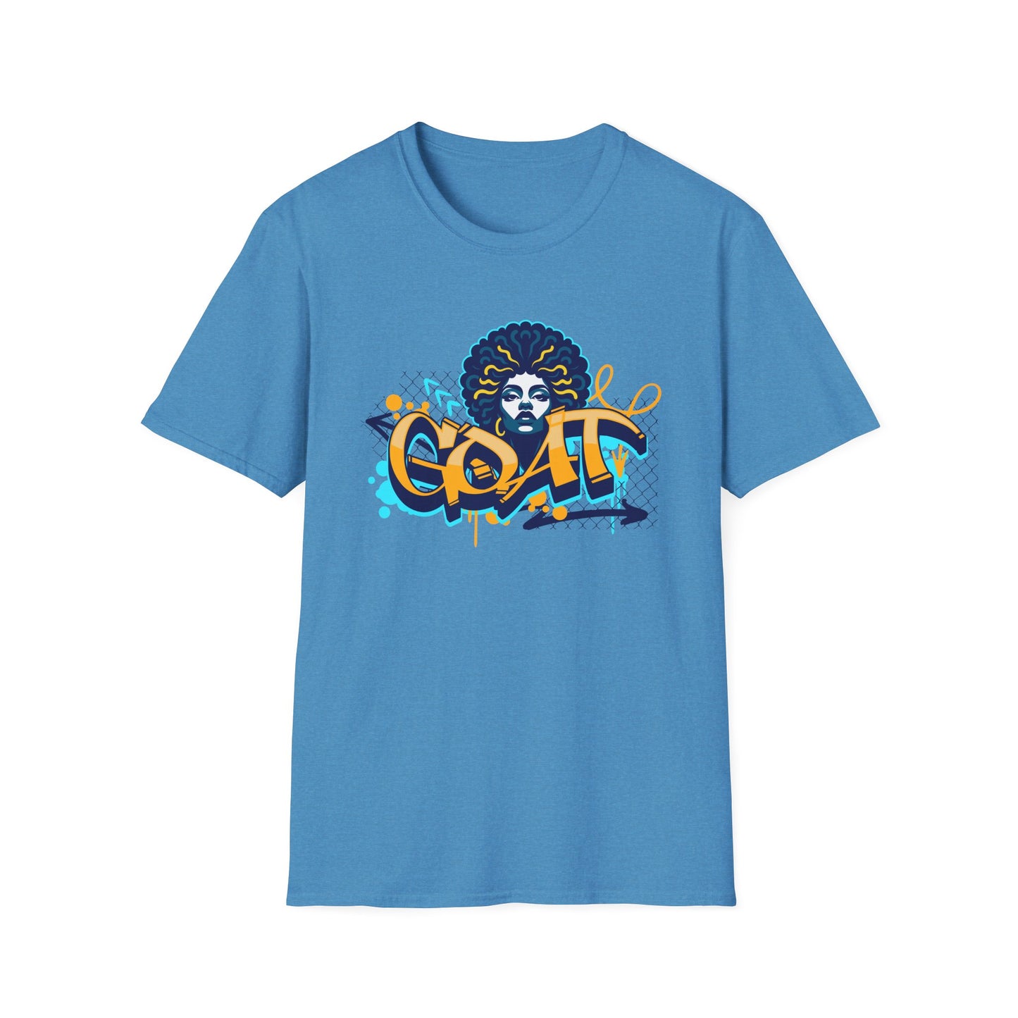 GOAT Graphic Unisex Softstyle T-Shirt - Perfect for Music Lovers and Urban Fashion