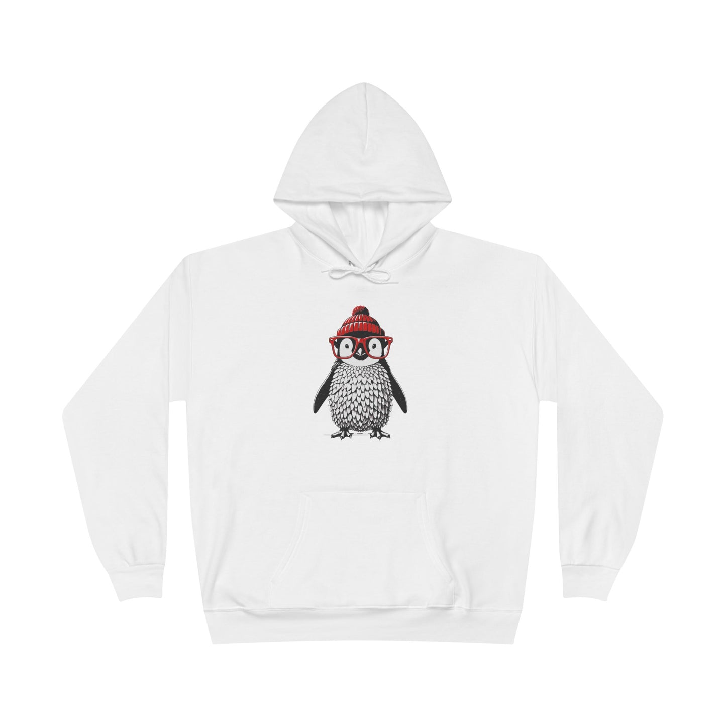 Chilly Penguin Unisex EcoSmart® Pullover Hoodie Sweatshirt