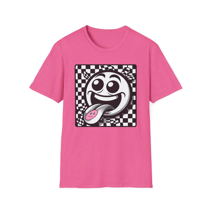 Smiley Face Graphic T-Shirt - Fun & Playful Design for Everyday Wear