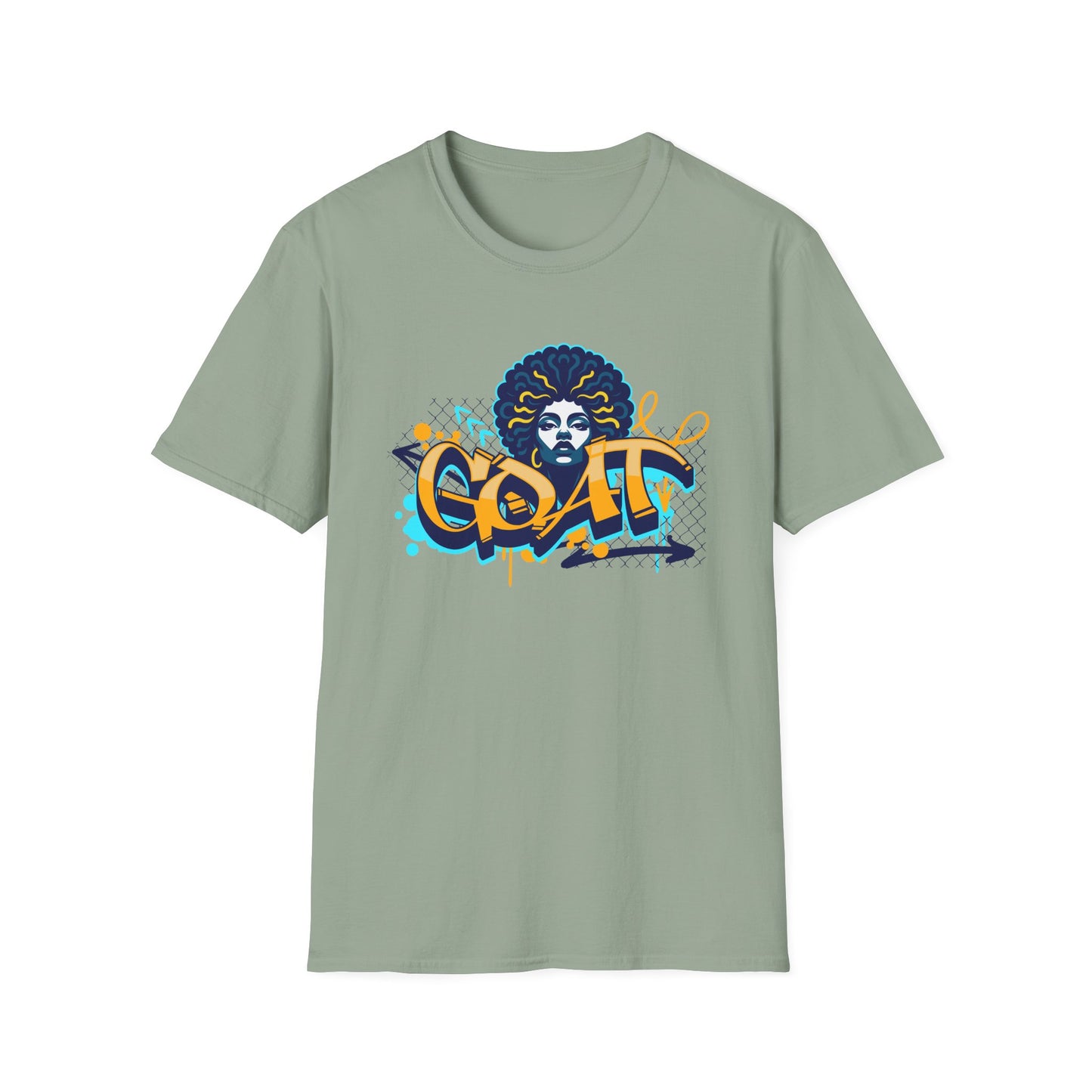 GOAT Graphic Unisex Softstyle T-Shirt - Perfect for Music Lovers and Urban Fashion