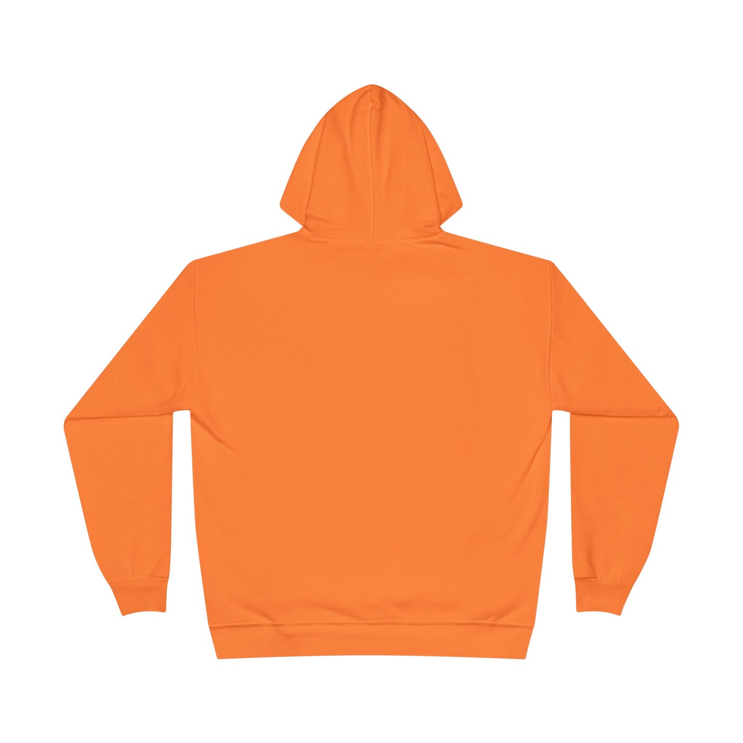 a back image of a tennessee orange color hoodie